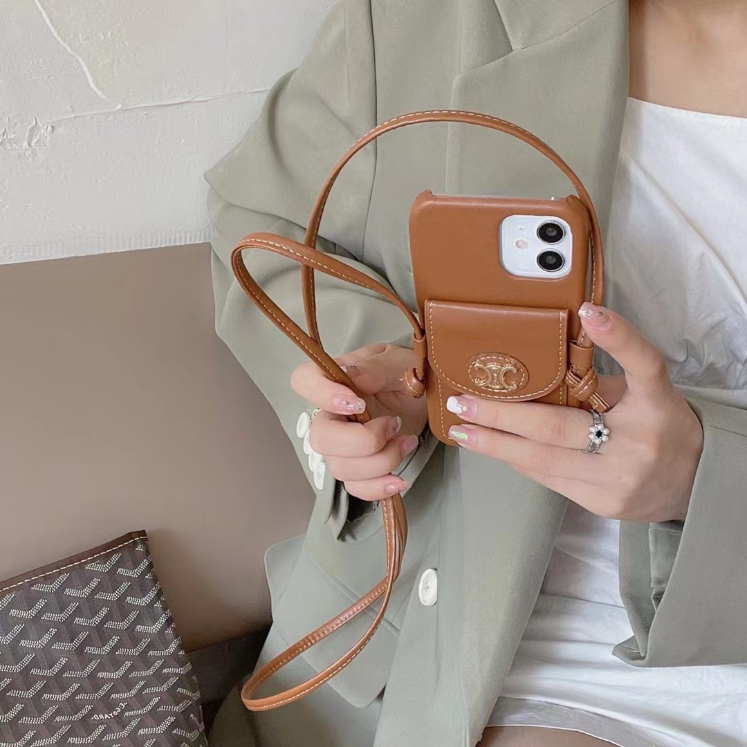 新品 CELINE スマホショルダー ショルダーバッグ | endageism.com