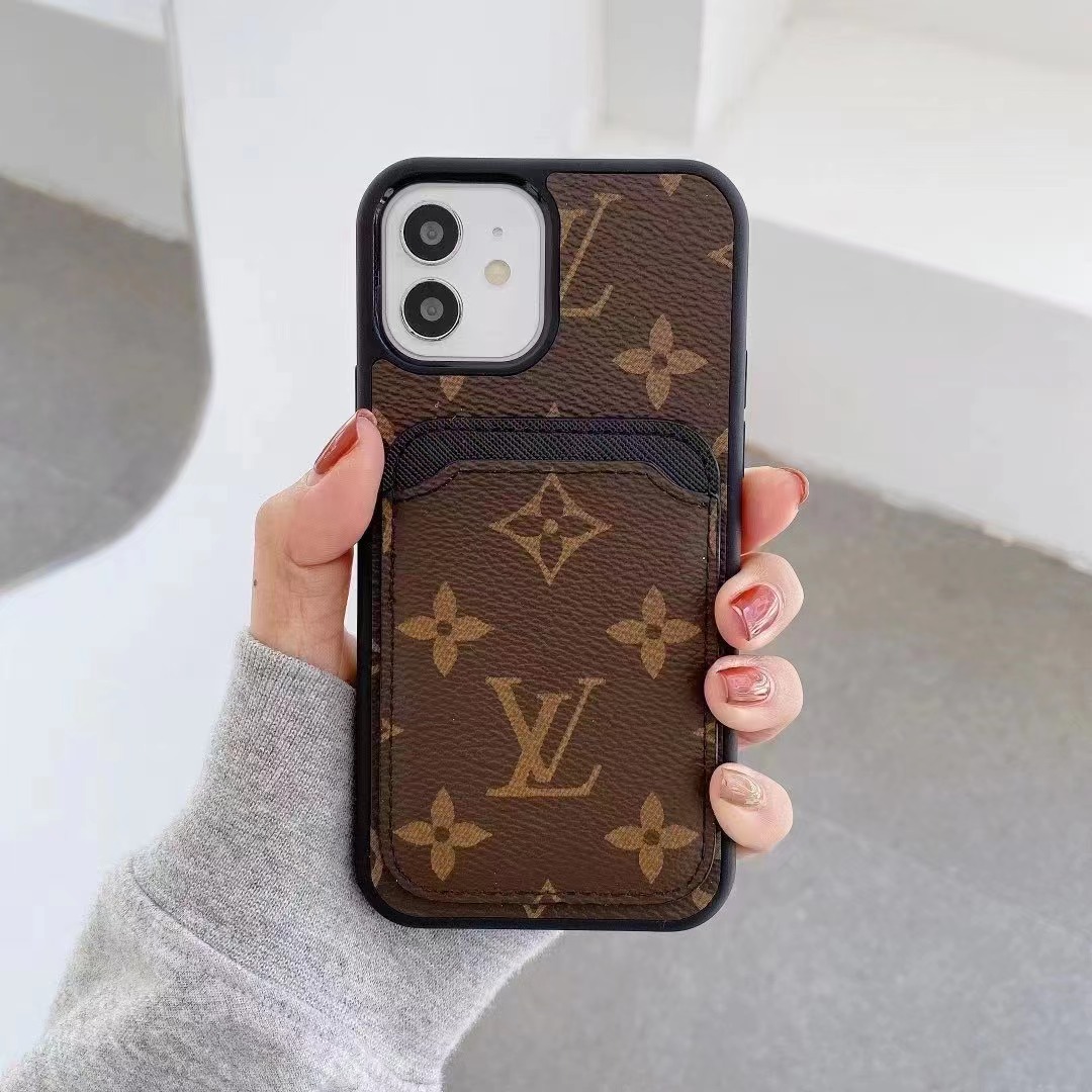ルイヴィトン iPhone15 Pro Max ケース モノグラム カード入れ LOUIS VUITTON - ルイヴィトン iPhone15 Pro Max ケース