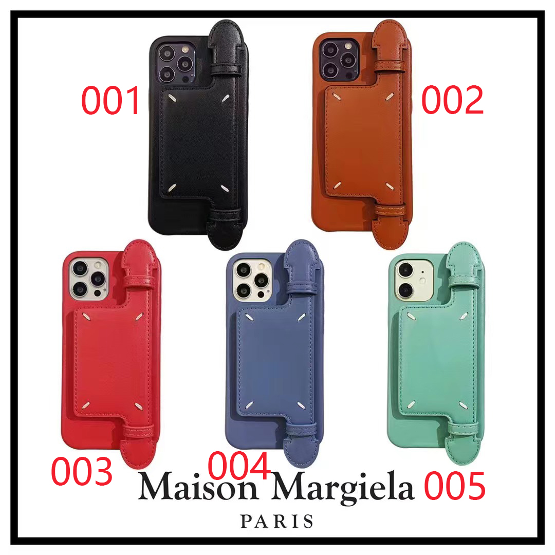 メゾン マルジェラ iPhone15 Pro/14Proケース バンド付き Maison ...