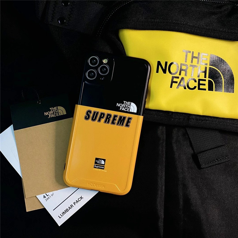 North Face ｘ Supreme iPhone 14 ProMaxケース シンプル