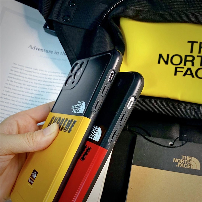 ノースフェイス x シュプリーム iPhone15/14Plusケース カラー