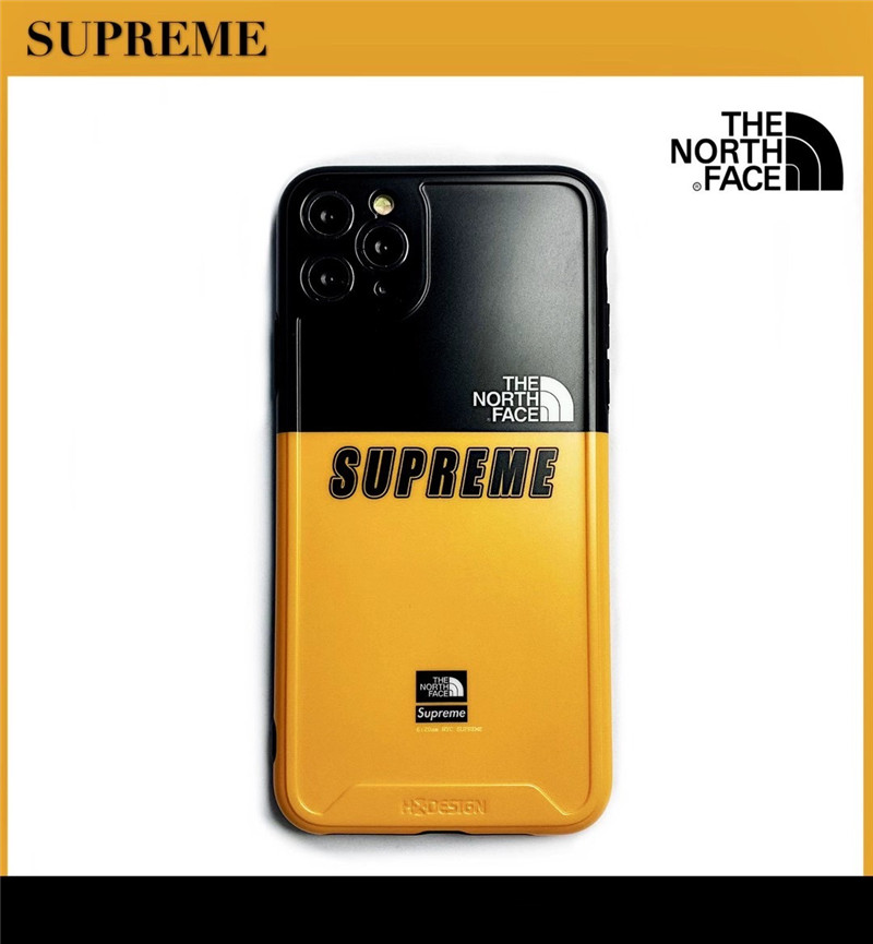 ノースフェイス x シュプリーム iPhone15/14Plusケース カラー