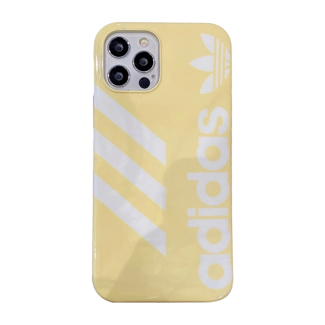 Adidas iPhone14 Plusケース マカロンカラー