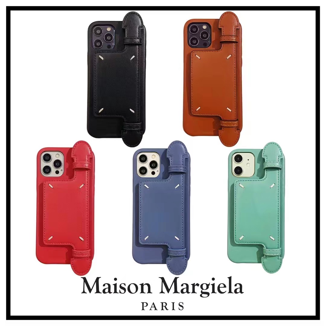メゾン マルジェラ iPhone15 Pro/14Proケース バンド付き Maison ...