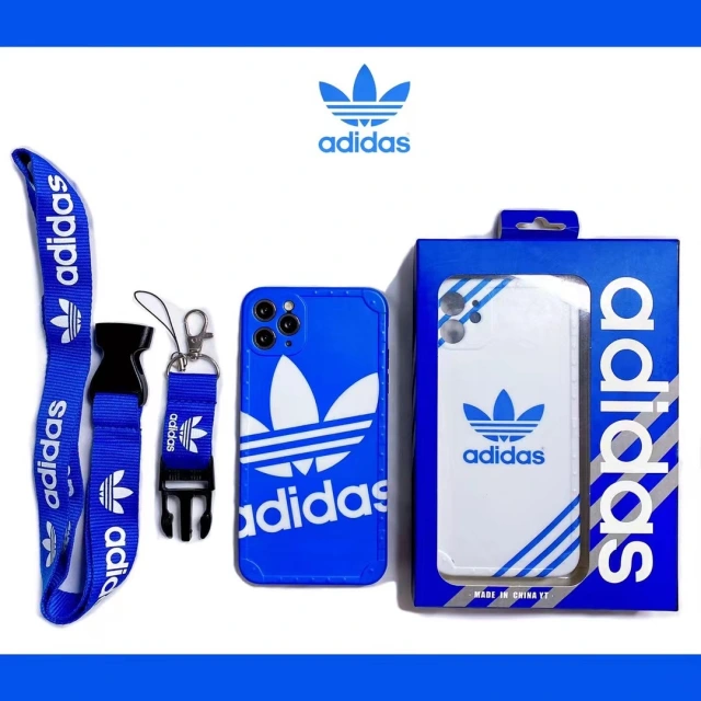 ADIDAS iPhone14Proケース 三つ葉