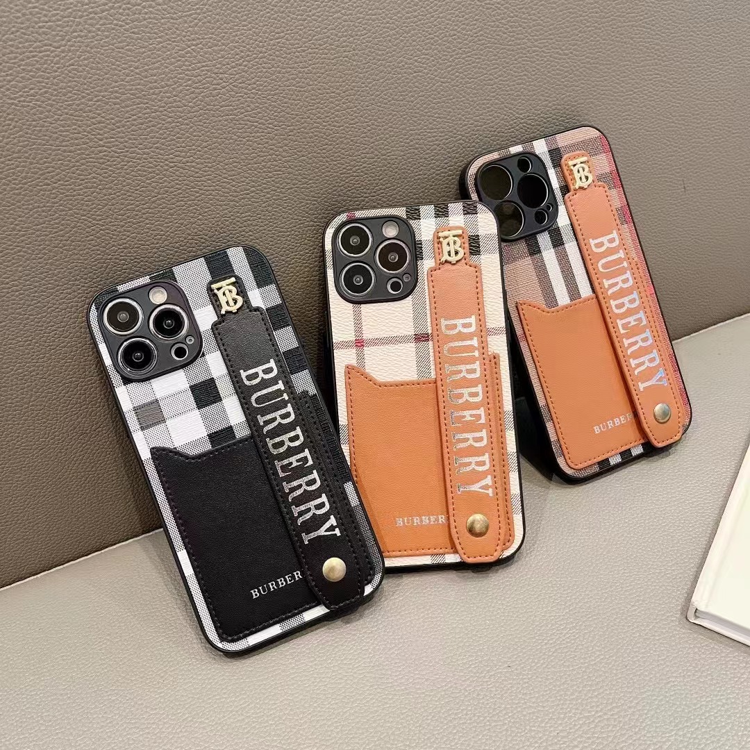 BURBERRY iPhone14 ProMaxケース カード収納