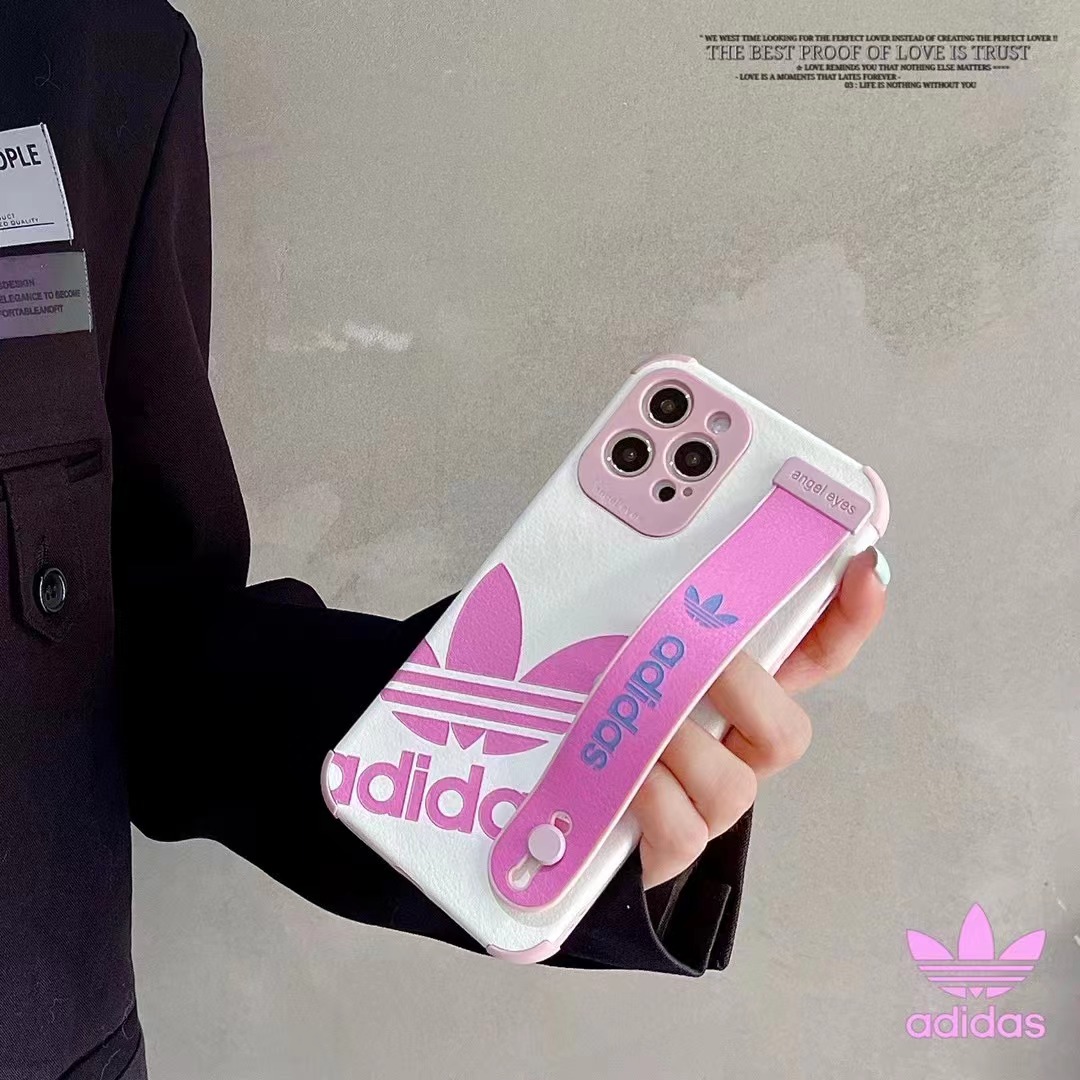 ADIDAS iPhone14ケース ロゴ付き