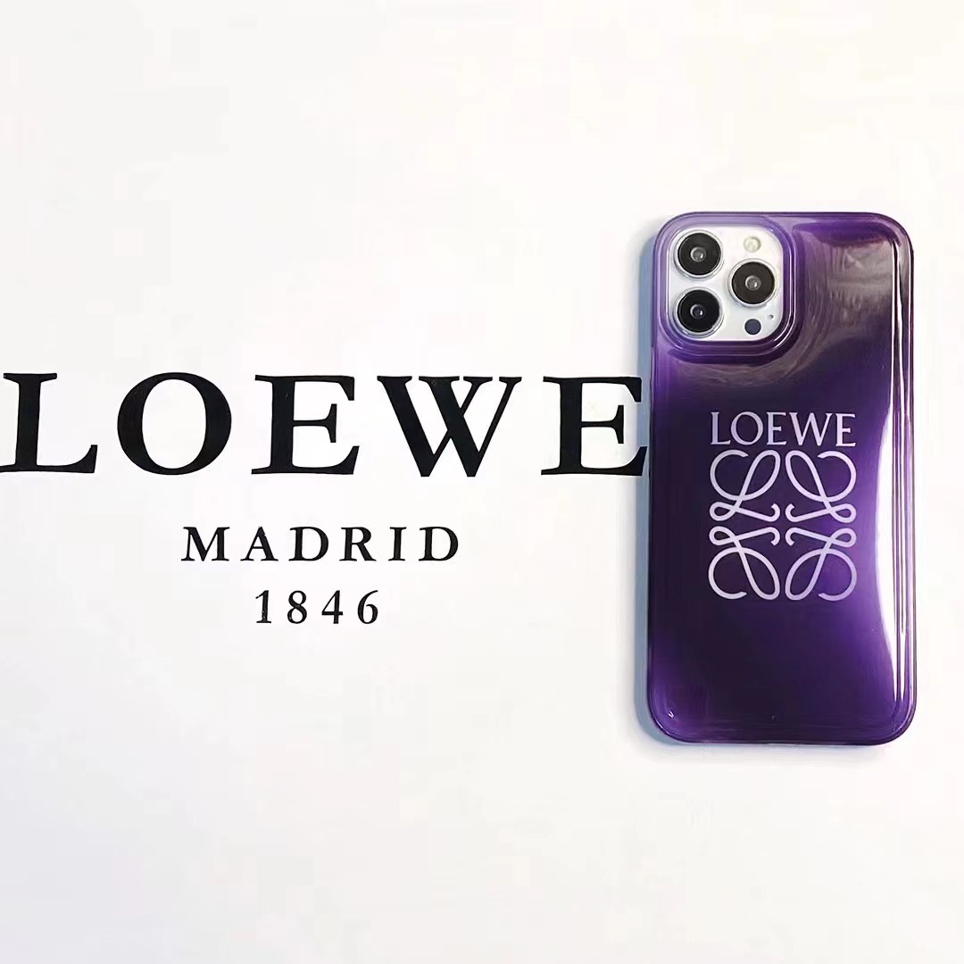 ロエベ iPhone14 Plus/14 ProMaxケース アナグラムロゴ Loewe iPhone