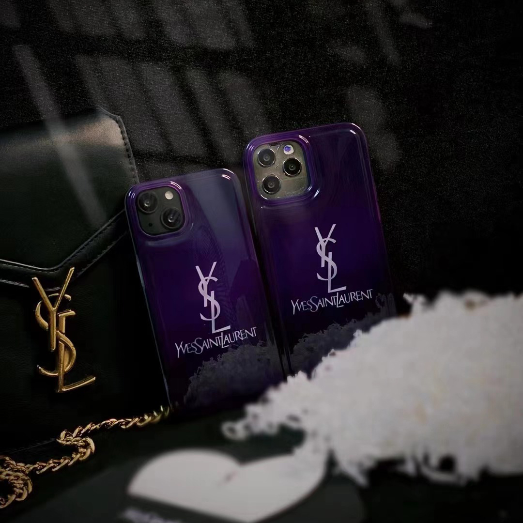 Saint Laurent iPhone14 Proケース シンプル