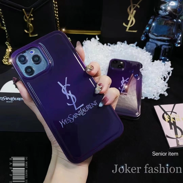 YSL iPhone14 Pro Maxケース 高級感