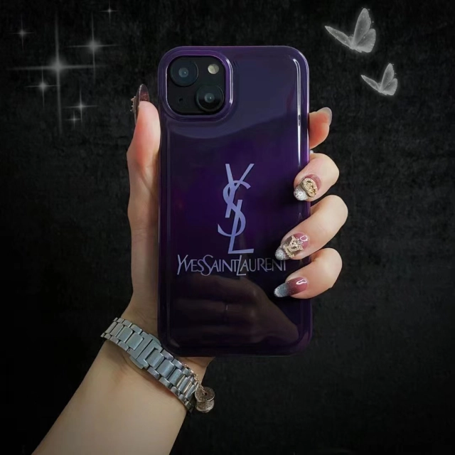 YSL iPhone14 Pro Maxケース 高級感