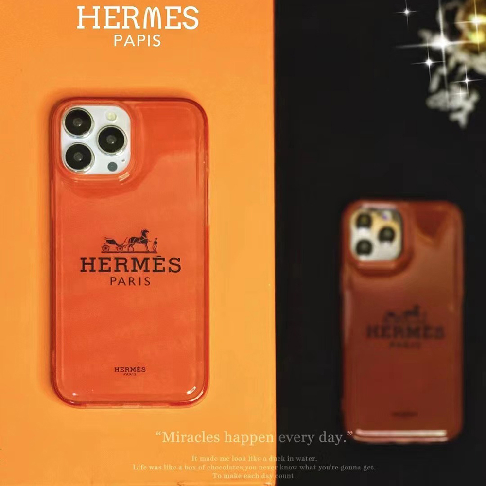 Hermes iPhone14 Proケース セレブ愛用