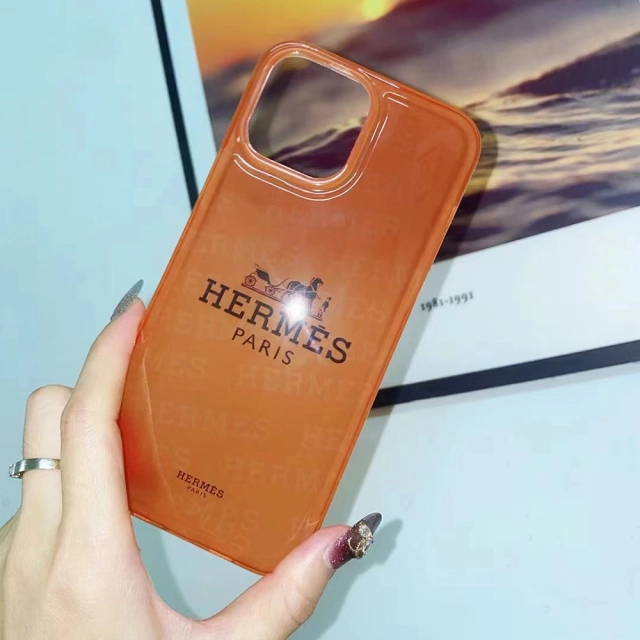 HERMES iPhone 14ProMaxカバー 高級感