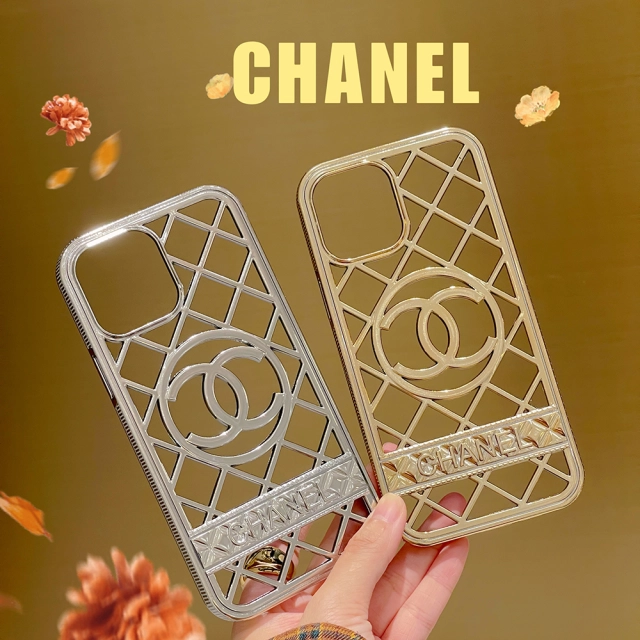 Chanel iPhone14 Proケース ロゴ付き