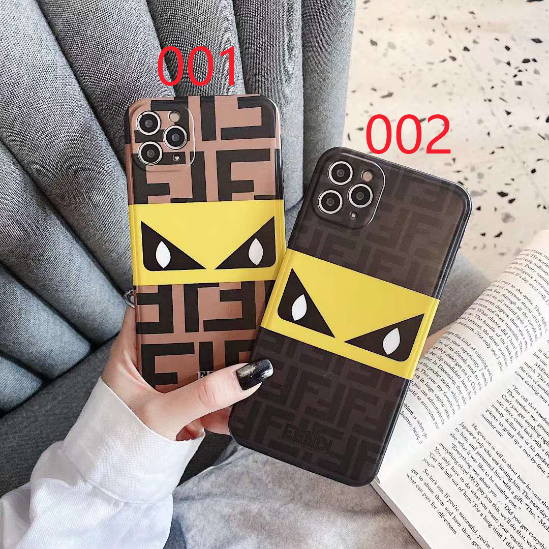 フェンディ iPhone15 Pro/14 Proケース モンスター Fendi iPhone15/14