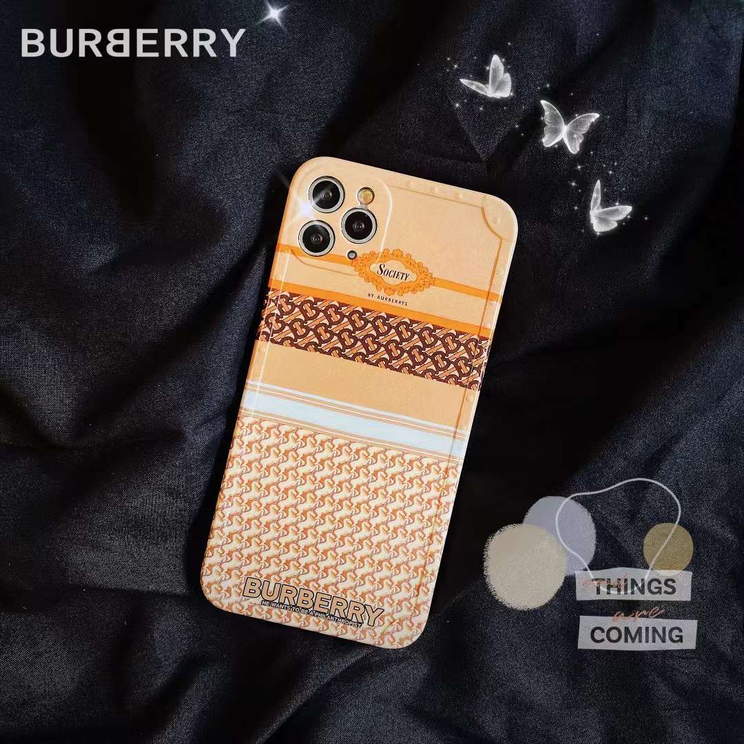 BurberryケースiPhone15Pro用 バーバリー iPhone15 Pro/14 Proケース B