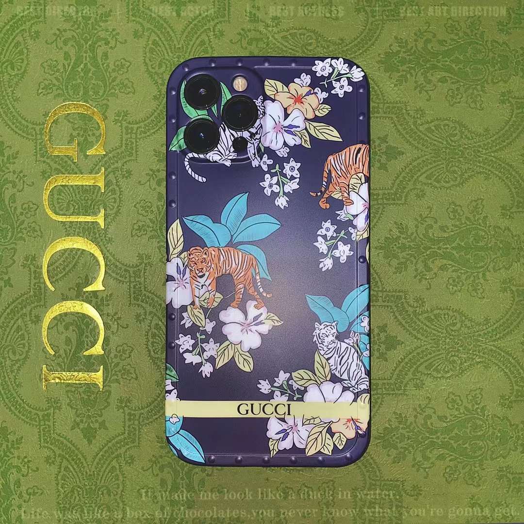 gucci iPhone14 Plusケース 上品