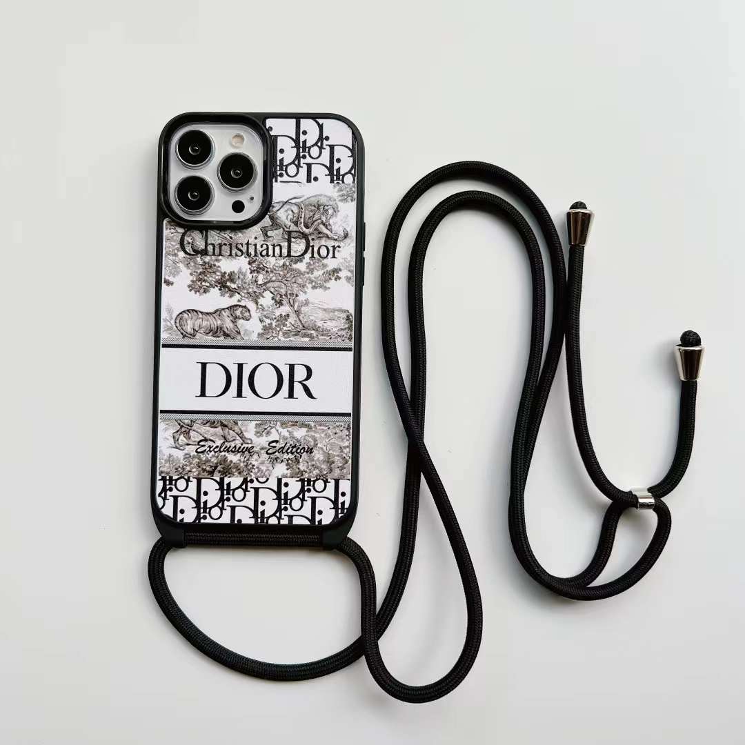 ディオール iPhone15/14 Pro Maxケース ショルダースマホケース DIOR ...