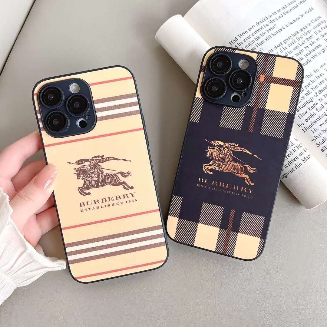 バーバリー iPhone15/14 ProMaxケース チェック柄 Burberry iPhone15 ...