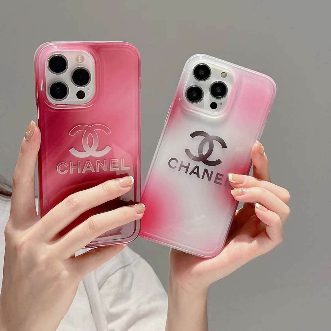 CHANEL iPhone14 Plusケース ココマーク