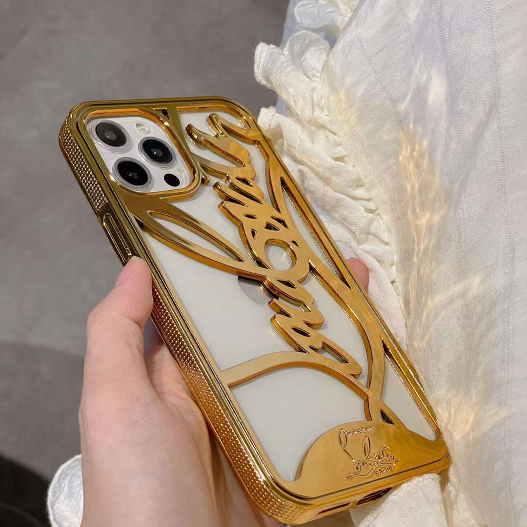 本物品質の ルブタン Christian Louboutin iPhone14Proケース