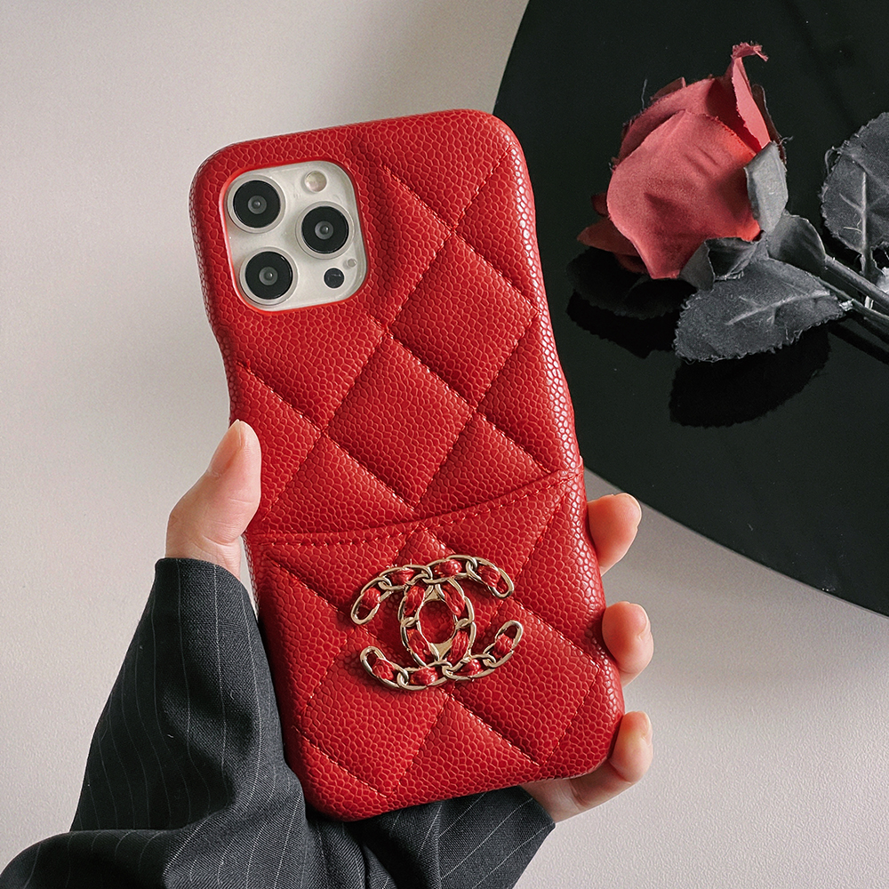 CHANEL iPhone14ケース マトラッセ風