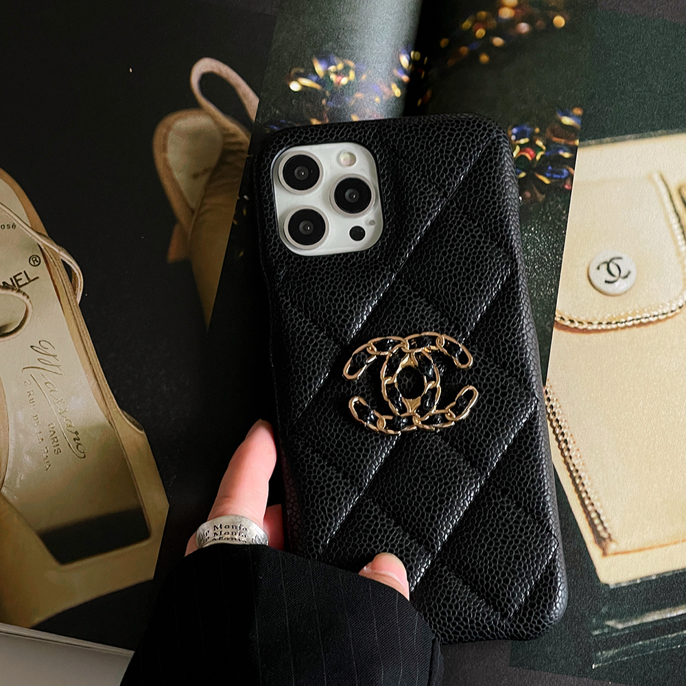 シャネル iPhone15 Pro/14 Proケース ココマーク CHANEL