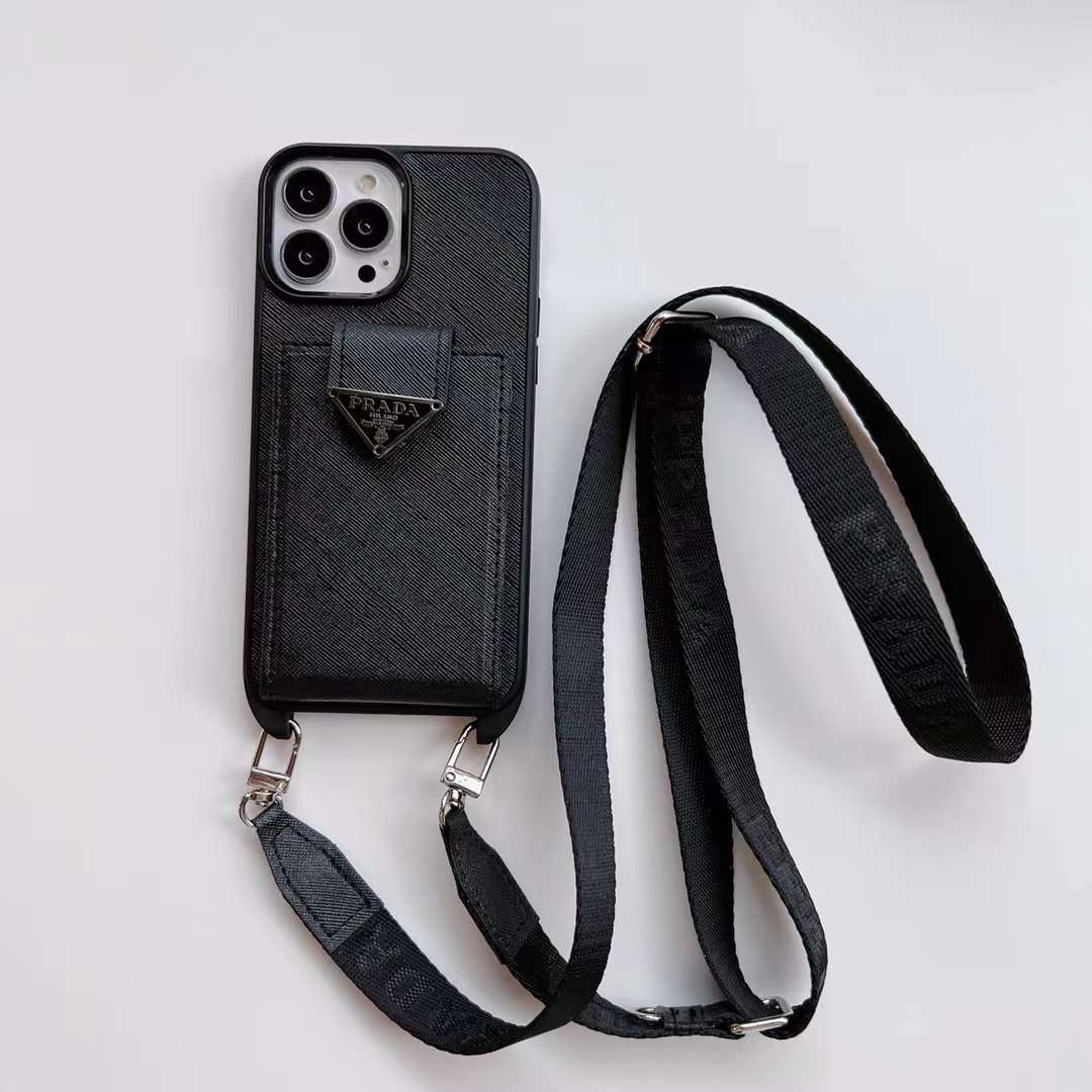 PRADA iPhone14ProMaxケース カード収納