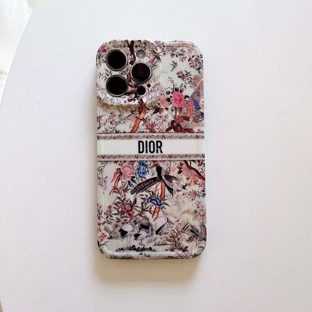 dior iPhone14ケース 花柄