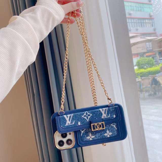 LV iPhone13 ProMaxケース 斜め掛け