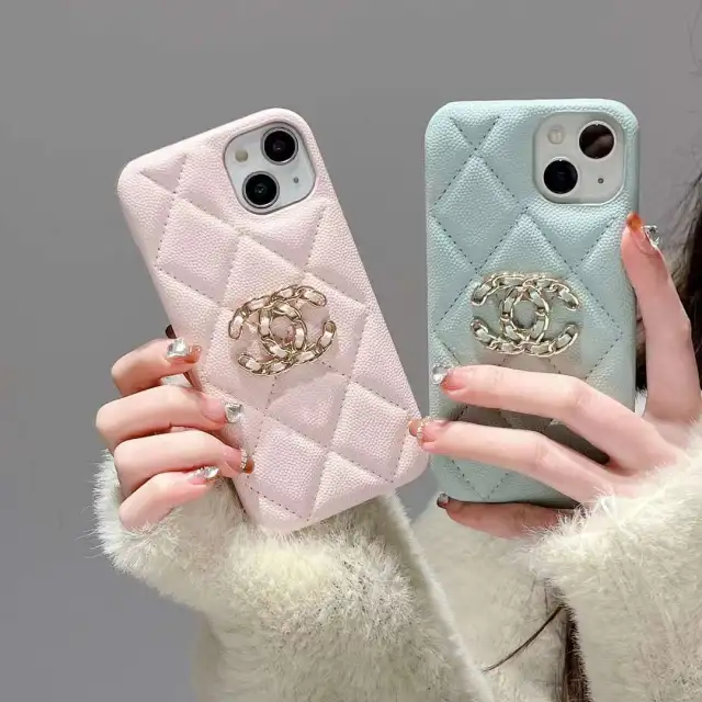 chanel iPhone14カバー マカロンカラー