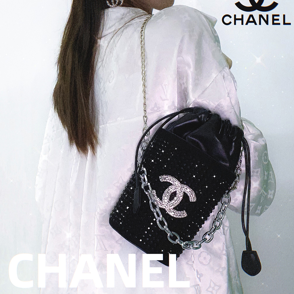 CHANEL 巾着袋 レディース