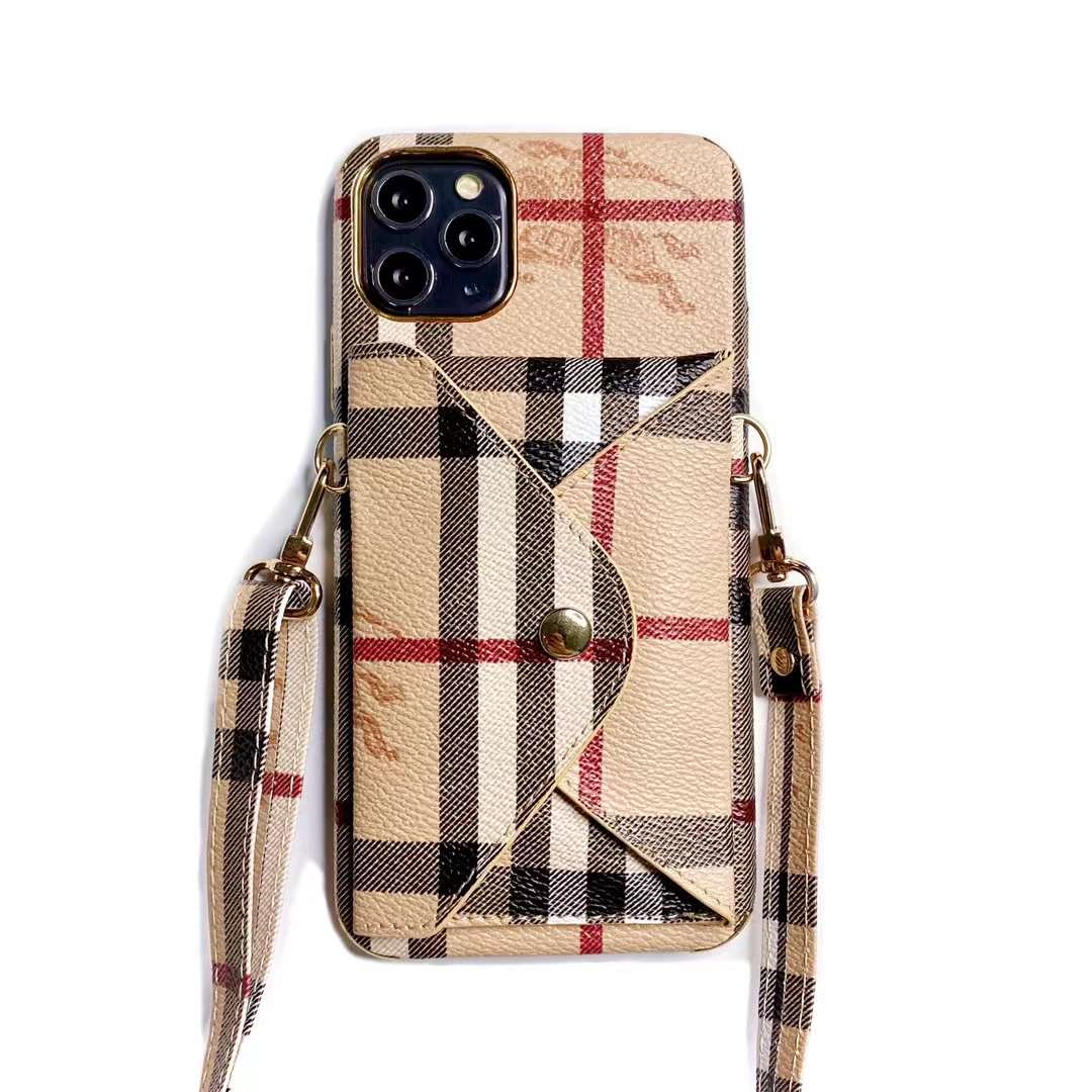 burberry iPhone14ケース ショルダーストラップ付き