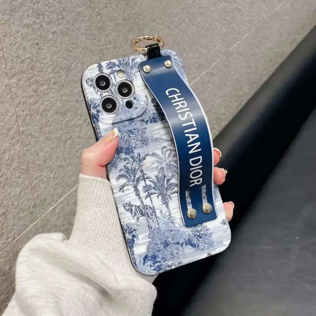 dior iPhone14ケース ロゴプリント