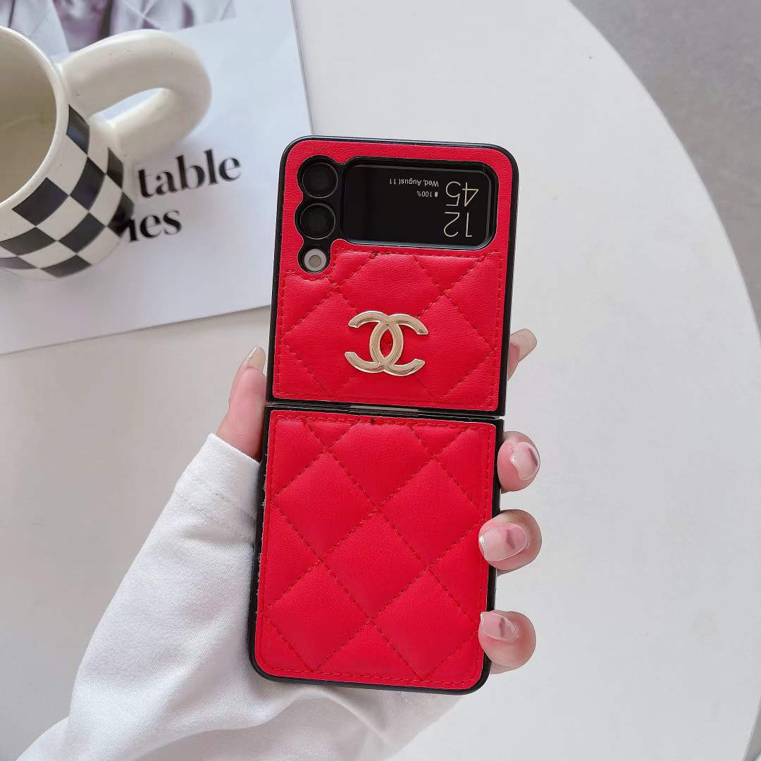 シャネル Galaxy Z Flip4 Flip5ケース ココマーク Chanel Galaxy