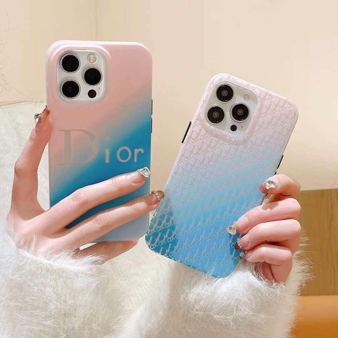 Dior iPhone14 Proケース グラデーション