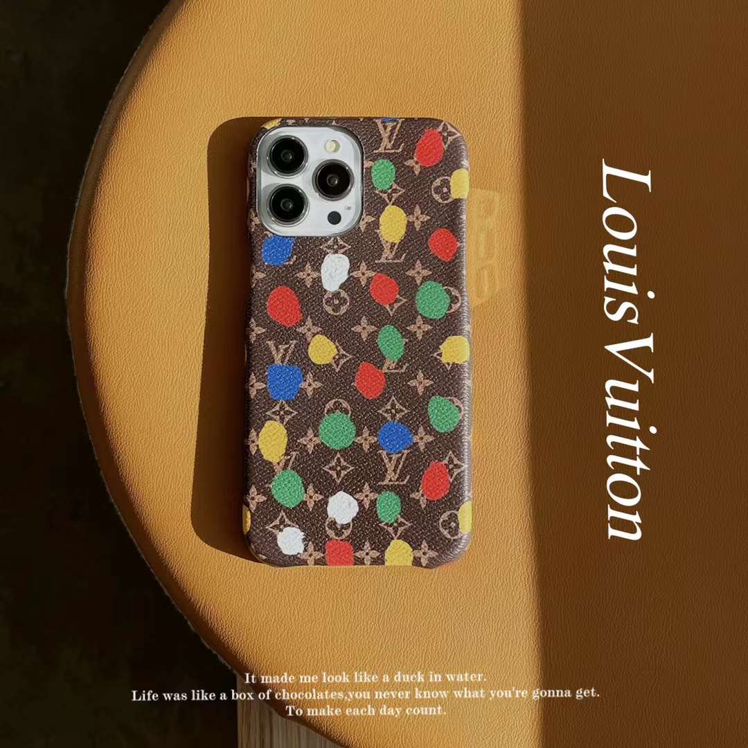 ルイヴィトン 草間彌生 コラボ iPhone15 Pro/14 Proケース LV × Yayoi Kusama iPhone15/14  Plusケース ペインティッド ドット ヴィトン iPhone 13 Pro Maxカバー 限定 ルイビトン iPhone12ケース 水玉 オシャレ  個性的