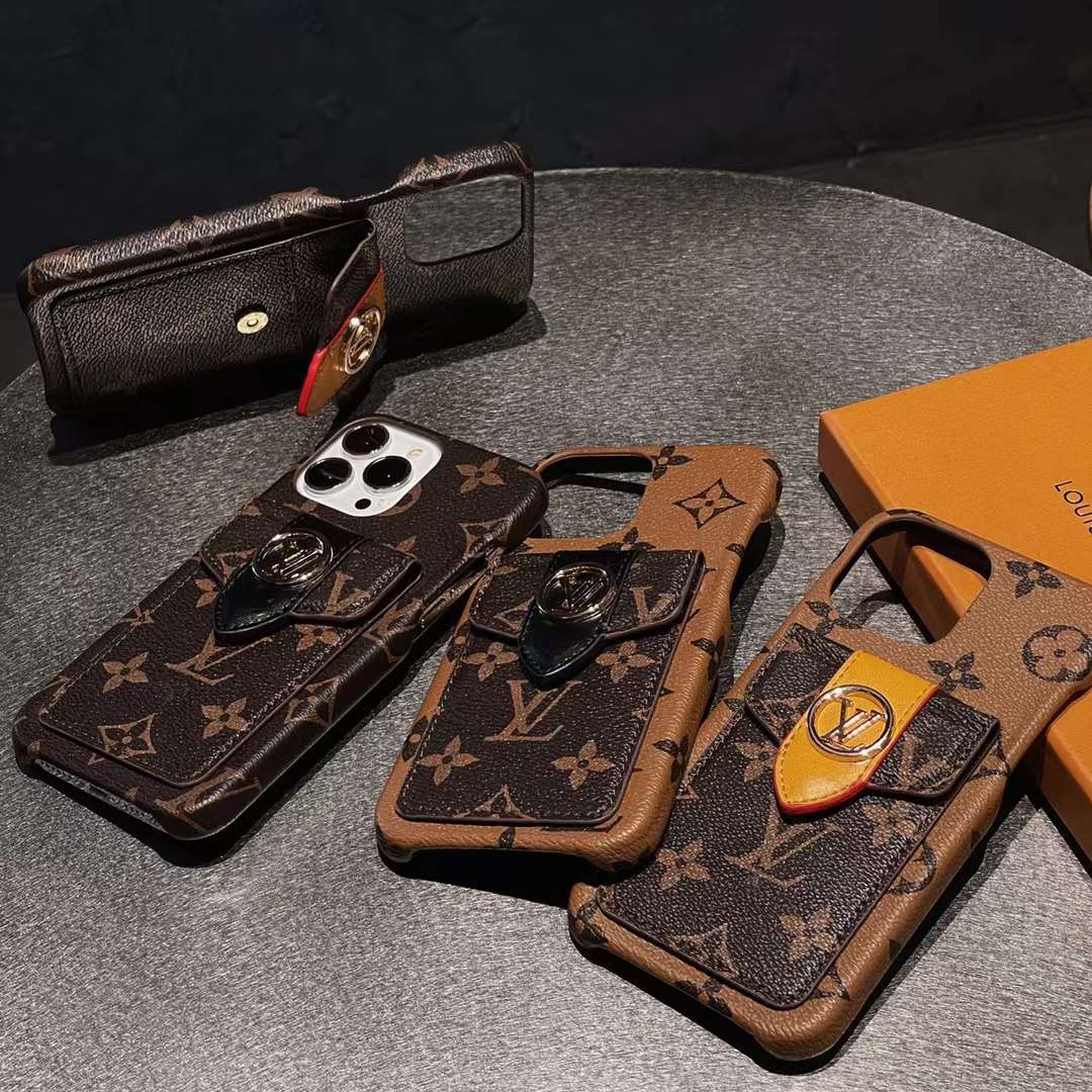 LV iPhone14 Proケース カード入れ