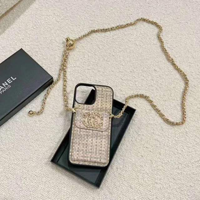 Chanel iPhone14 Plusケース ココマーク