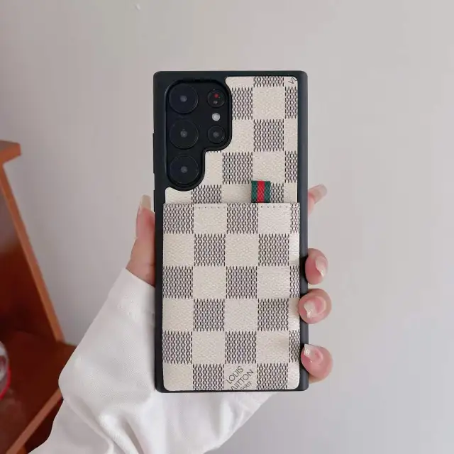 バーバリー Galaxy S23ケース チェック柄