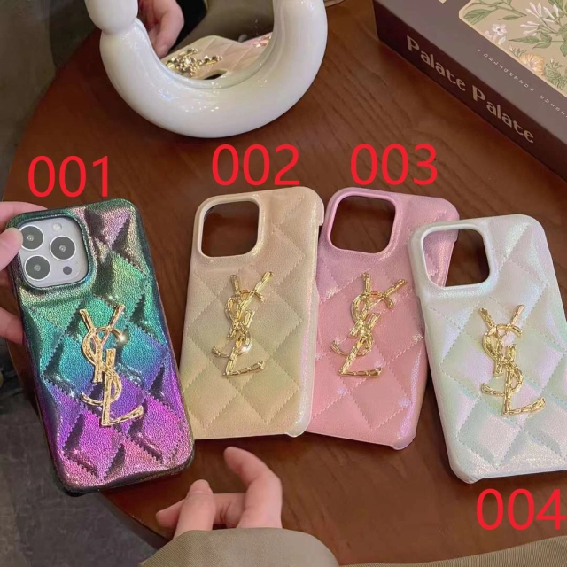 サンローラン iPhone14 Proケース キラキラ