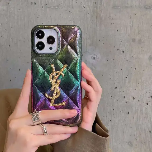 Saint Laurent iPhone14 ProMaxケース 高級感