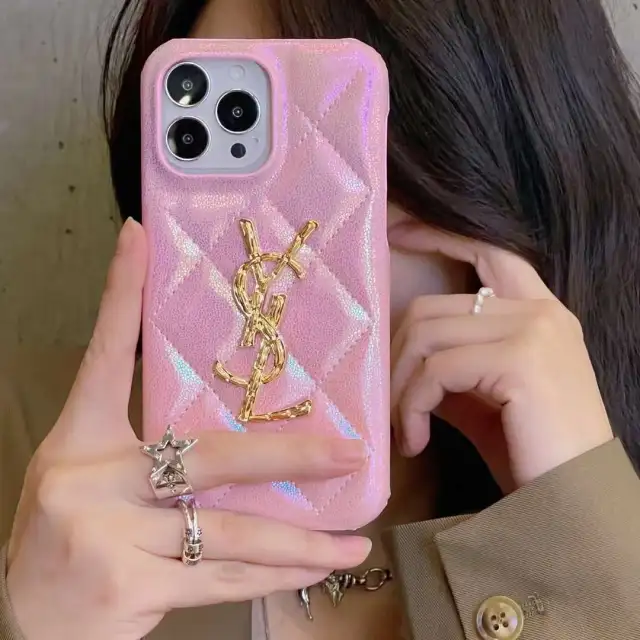 サンローラン iPhone14 Proケース キラキラ