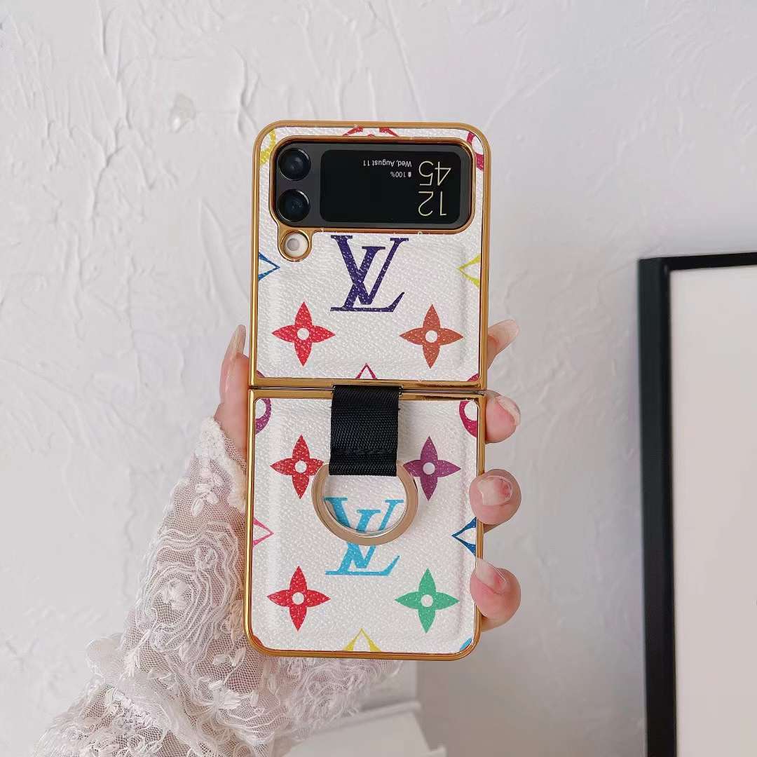 ヴィトン Galaxy Z Flip4 Flip5ケース モノグラム 定番 LOUIS VUITTON 