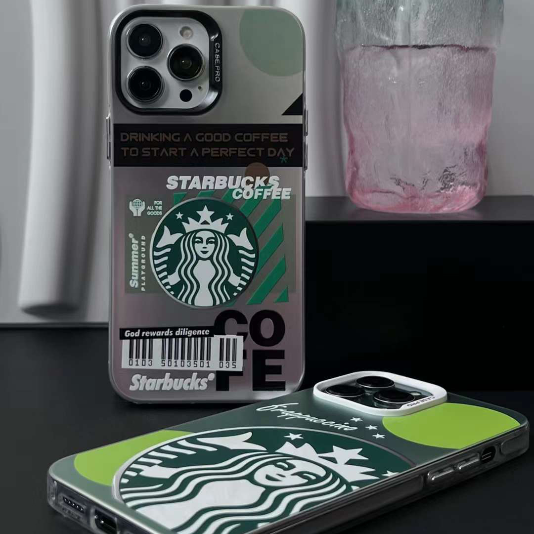 STARBUCKS】iPhone13 pro maxスマホケース☆レターインパクト - スマホケース・テックアクセサリー