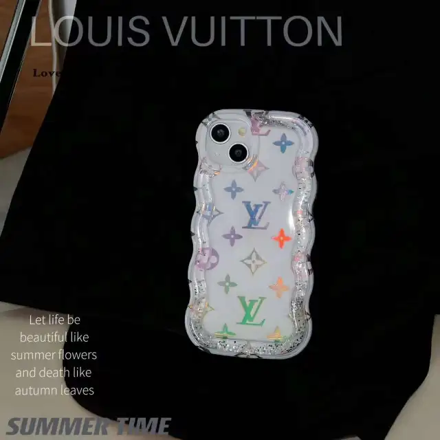 ルイビトン iPhone14カバー キラキラ