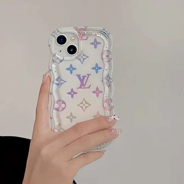 ヴィトン iPhone14 Proケース グラデーション モノグラム柄