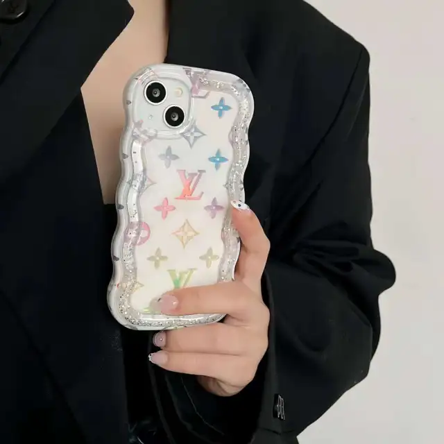 ルイビトン iPhone14カバー キラキラ