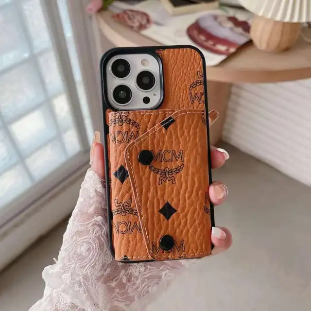 mcm iPhone14 ProMaxケース カード収納