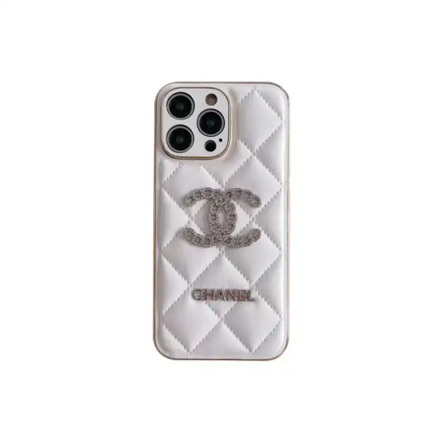 Chanel iPhone14 ProMaxケース ロゴ付き